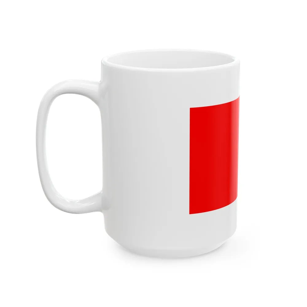 Flag of Hamrun Malta - White Coffee Mug-Go Mug Yourself