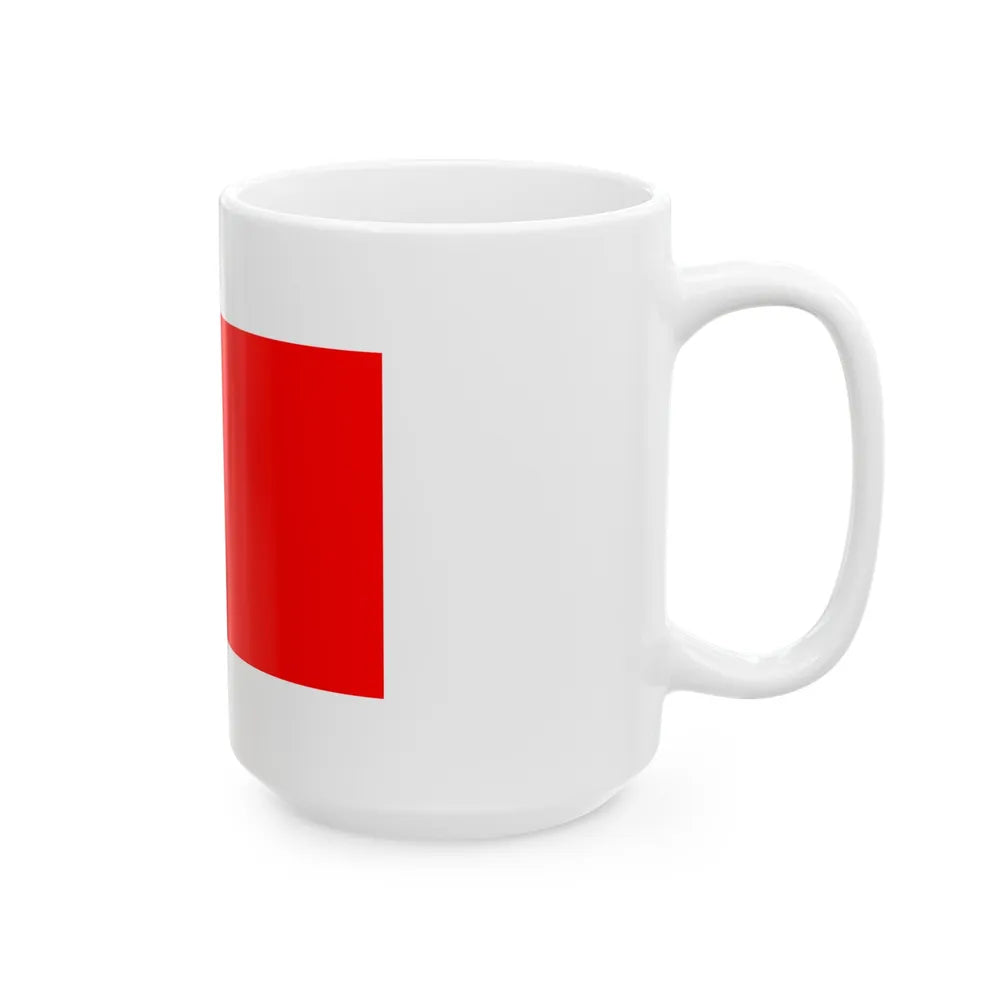 Flag of Hamrun Malta - White Coffee Mug-Go Mug Yourself