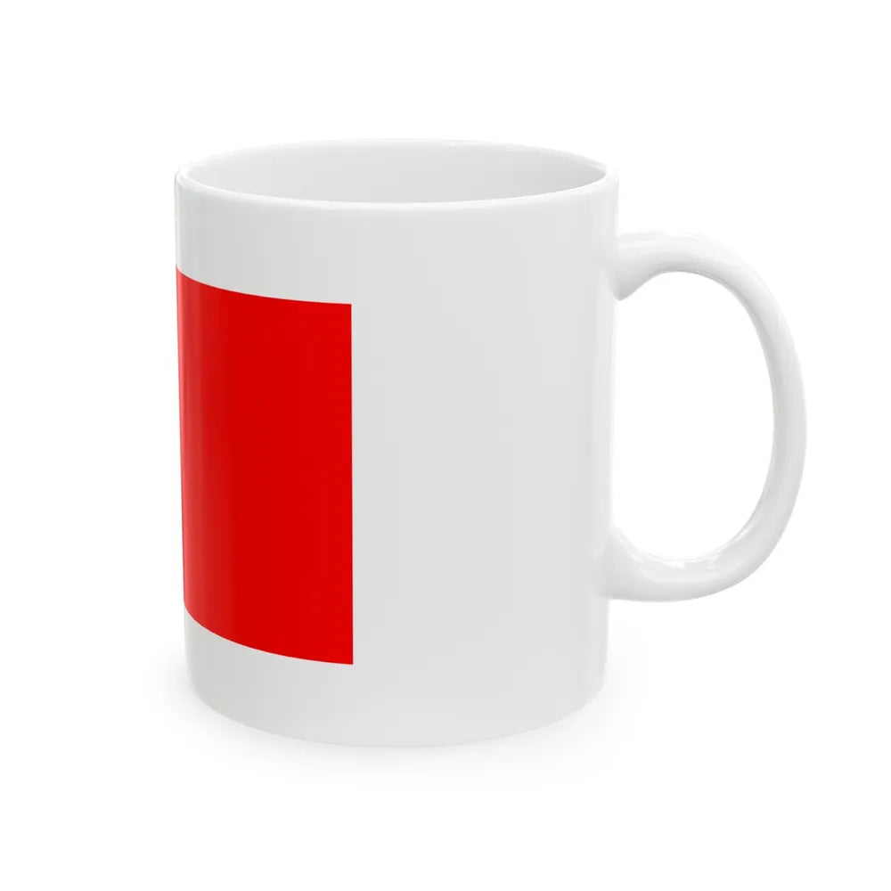 Flag of Hamrun Malta - White Coffee Mug-Go Mug Yourself