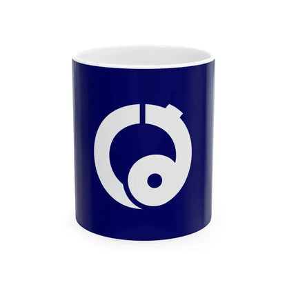 Flag of Hanawa Fukushima (Japan) White Coffee Mug 11oz - Go Mug Yourself