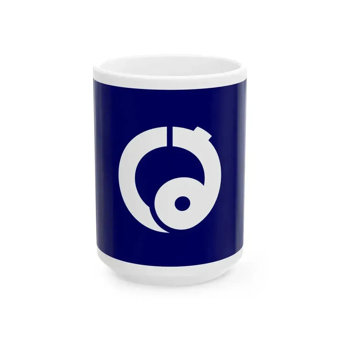 Flag of Hanawa Fukushima (Japan) White Coffee Mug 15oz - Go Mug Yourself