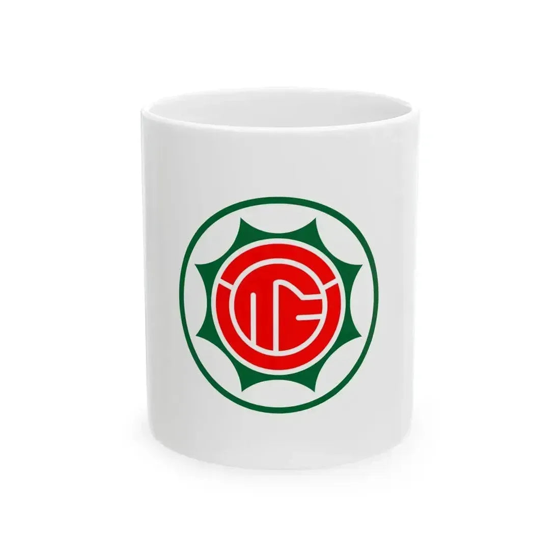 Flag of Hanazono Saitama 1977-2006 (Japan) White Coffee Mug 11oz - Go Mug Yourself