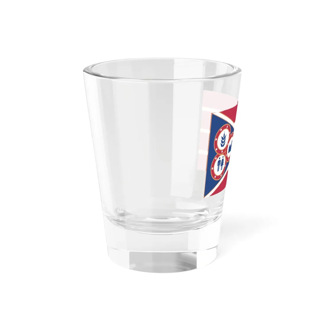 Flag of Hancock County Ohio (United States) Shot Glass 1.5oz - Go Mug Yourself
