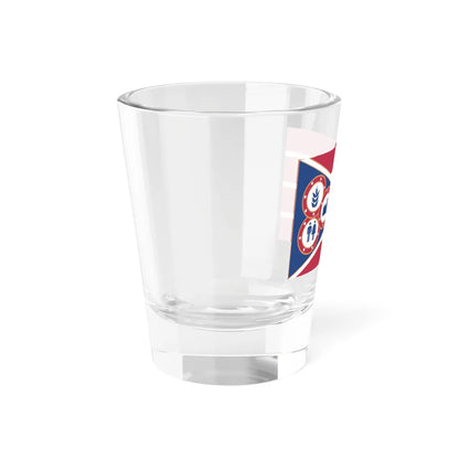Flag of Hancock County Ohio (United States) Shot Glass 1.5oz - Go Mug Yourself