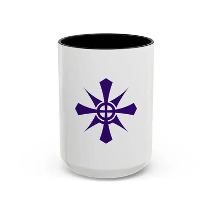 Flag of Handa Aichi Japan - Accent Coffee Mug 15oz Black - Go Mug Yourself
