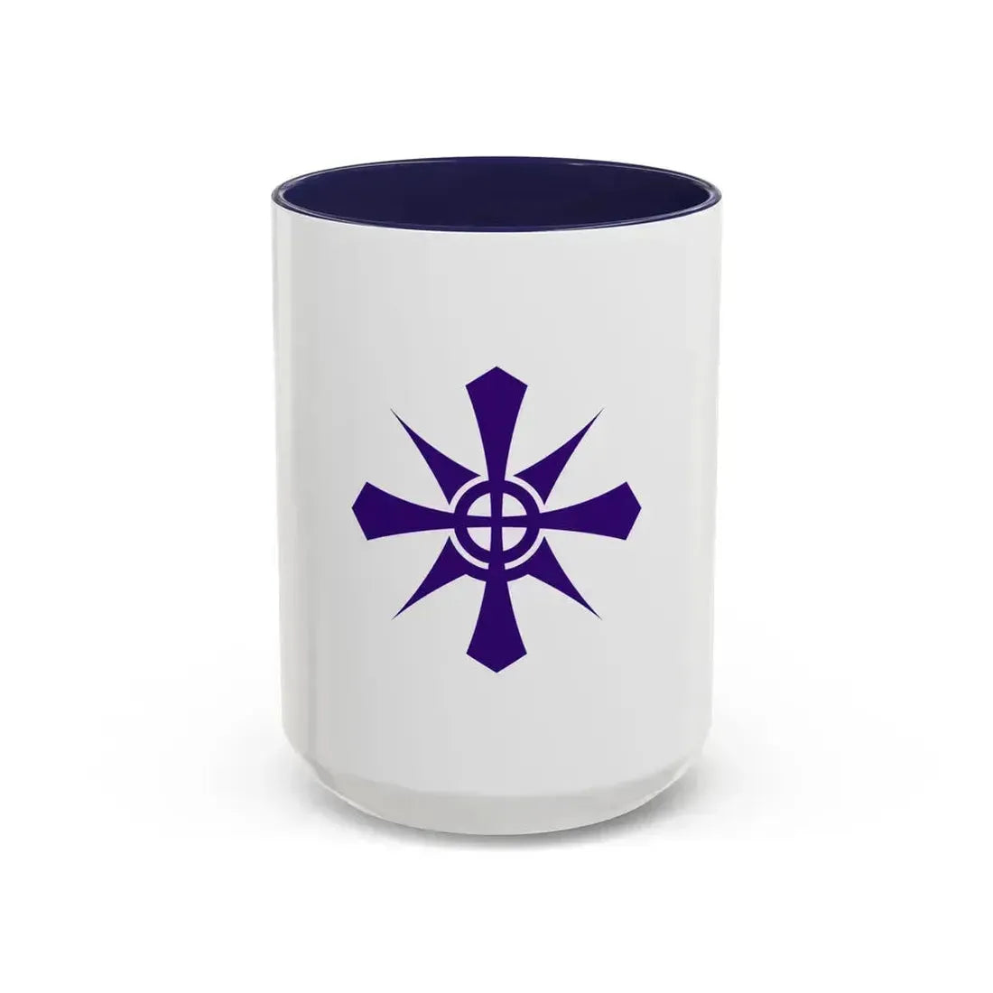 Flag of Handa Aichi Japan - Accent Coffee Mug 15oz Navy - Go Mug Yourself