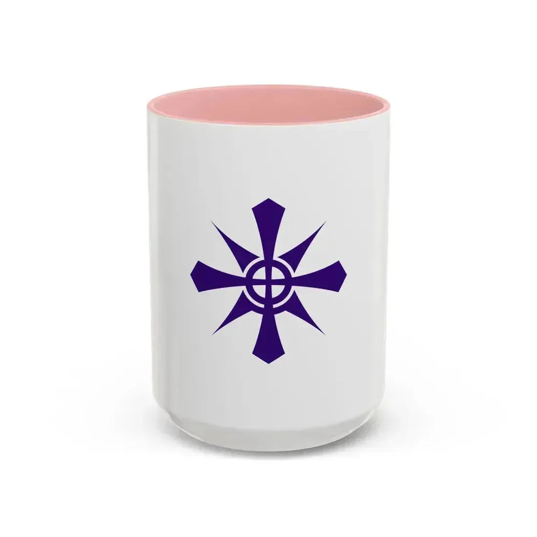 Flag of Handa Aichi Japan - Accent Coffee Mug 15oz Pink - Go Mug Yourself