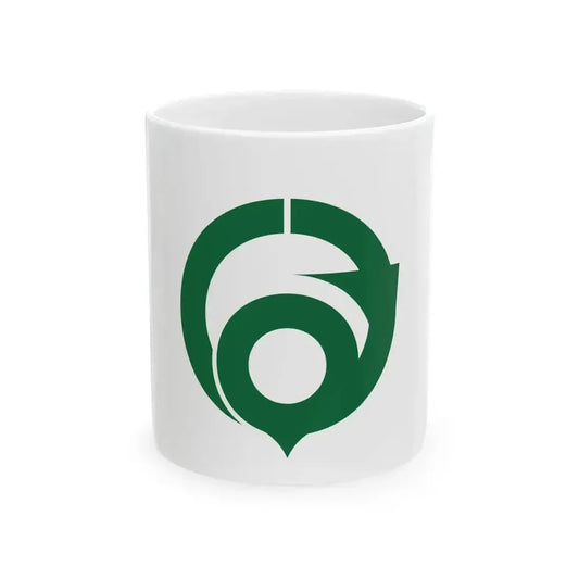 Flag of Hannan Osaka (Japan) White Coffee Mug 11oz - Go Mug Yourself