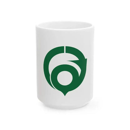 Flag of Hannan Osaka (Japan) White Coffee Mug 15oz - Go Mug Yourself