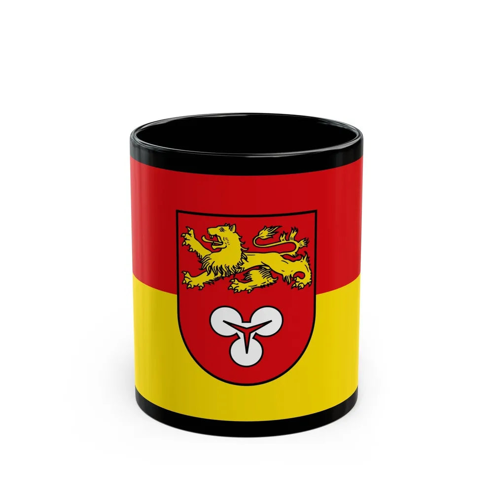 Flag of Hannover Germany - Black Coffee Mug-11oz-Go Mug Yourself