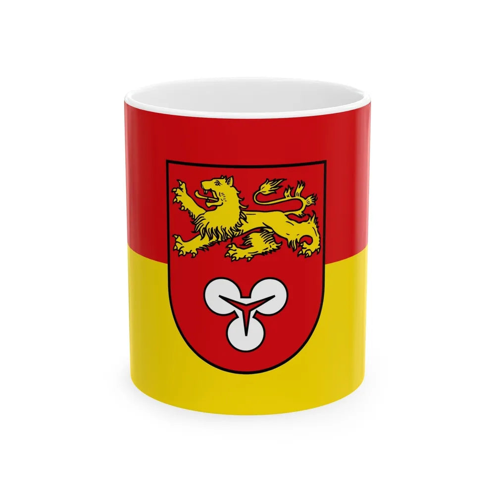 Flag of Hannover Germany - White Coffee Mug-11oz-Go Mug Yourself