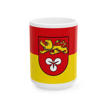 Flag of Hannover Germany - White Coffee Mug-15oz-Go Mug Yourself