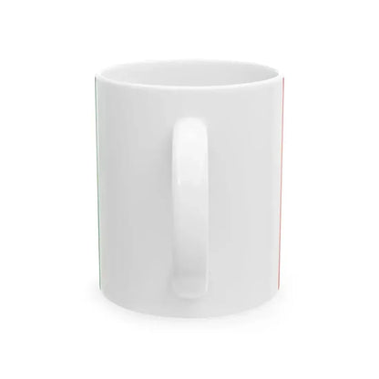 Flag of Hannut (Belgium) White Coffee Mug - Go Mug Yourself