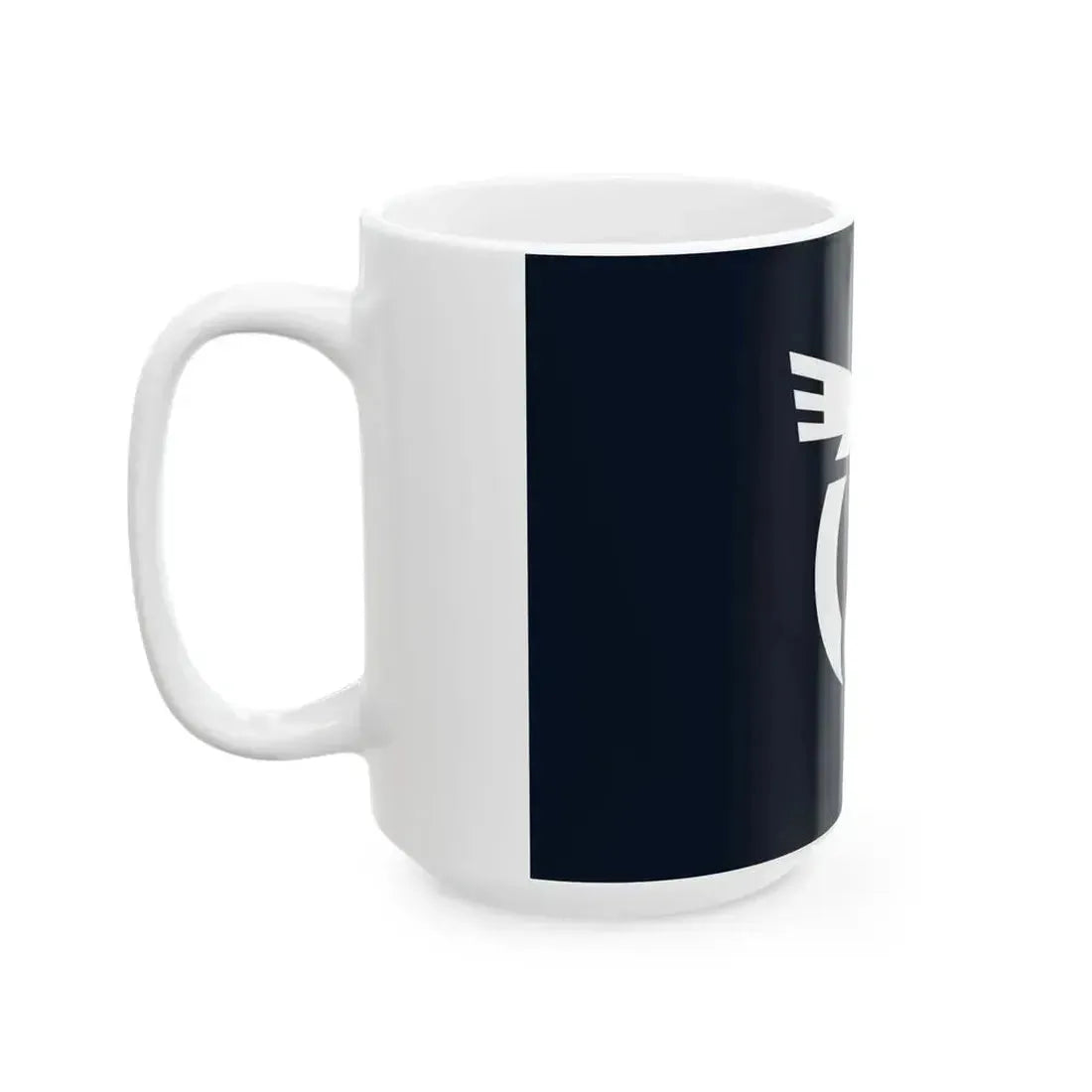 Flag of Hanoura Tokushima 1966-2006 (Japan) White Coffee Mug - Go Mug Yourself