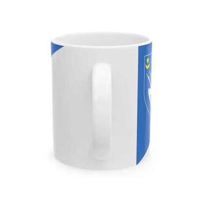 Flag of Hantsavichy District (Belarus) White Coffee Mug - Go Mug Yourself