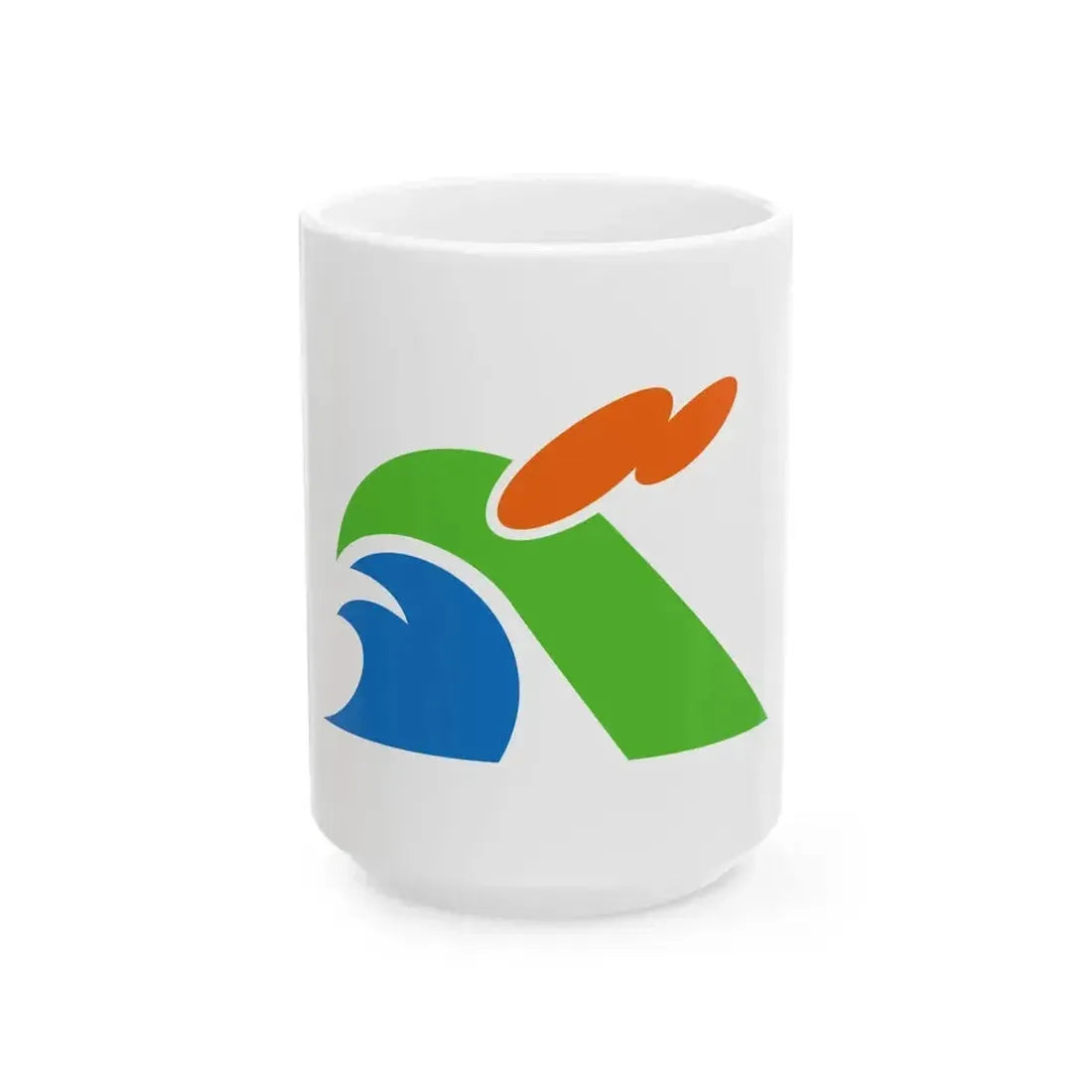 Flag of Happo Akita (Japan) White Coffee Mug 15oz - Go Mug Yourself