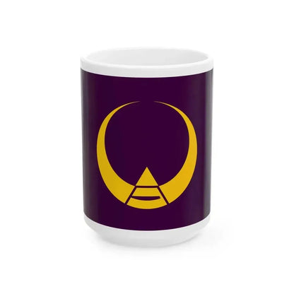 Flag of Hara Nagano (Japan) White Coffee Mug 15oz - Go Mug Yourself