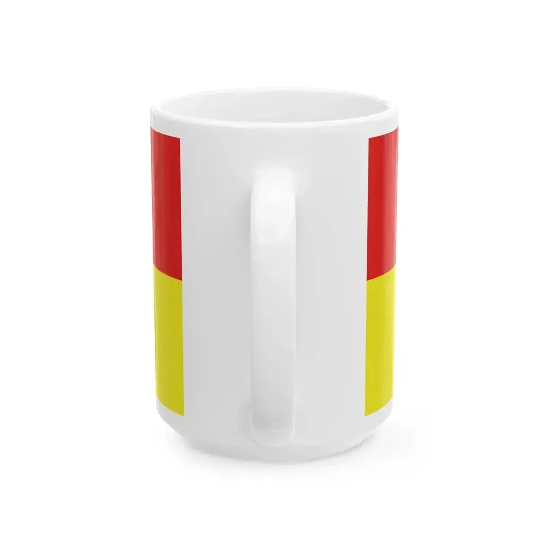 Flag of Haradok and Haradok Rajon (Belarus) White Coffee Mug - Go Mug Yourself
