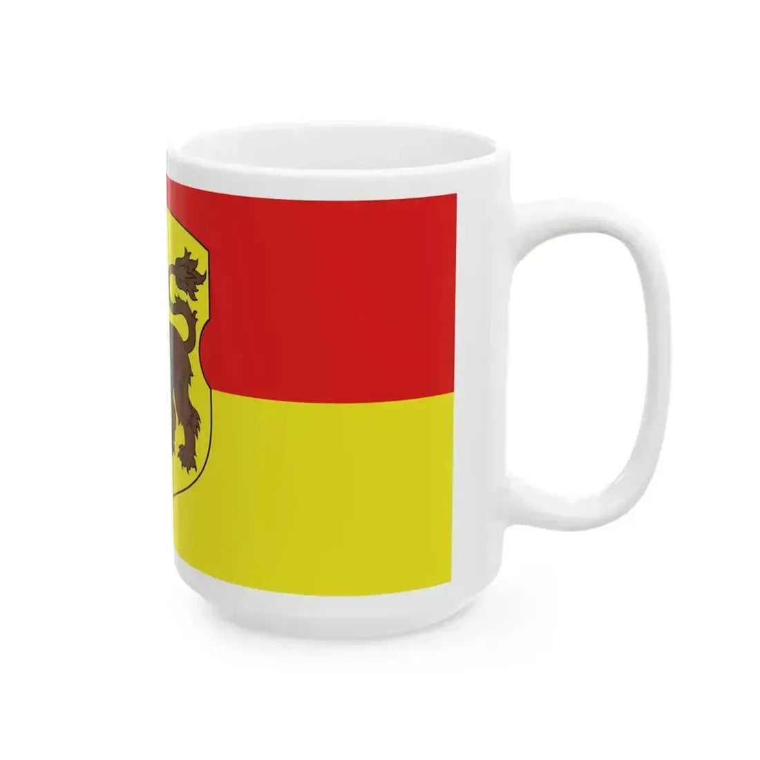 Flag of Haradok and Haradok Rajon (Belarus) White Coffee Mug - Go Mug Yourself