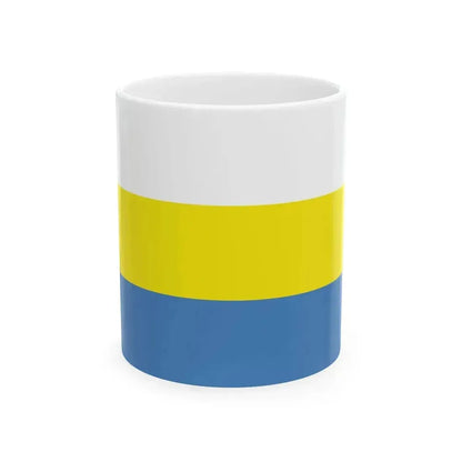 Flag of Haradzieja (Belarus) White Coffee Mug 11oz - Go Mug Yourself