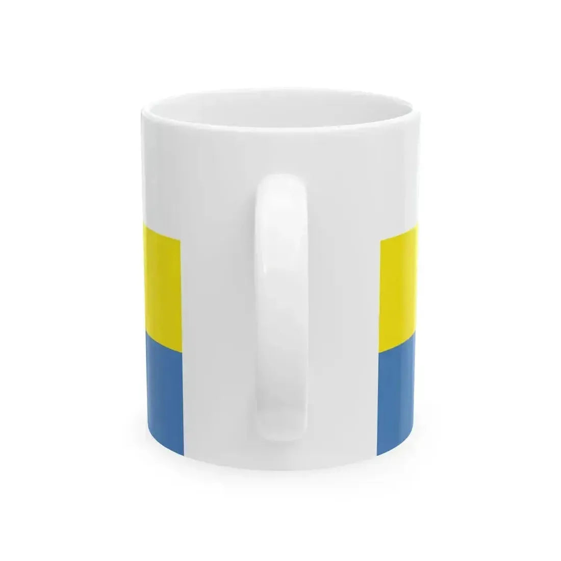 Flag of Haradzieja (Belarus) White Coffee Mug - Go Mug Yourself