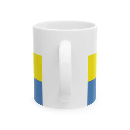 Flag of Haradzieja (Belarus) White Coffee Mug - Go Mug Yourself
