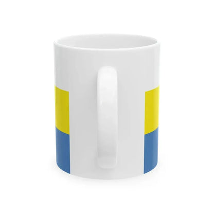 Flag of Haradzieja (Belarus) White Coffee Mug - Go Mug Yourself