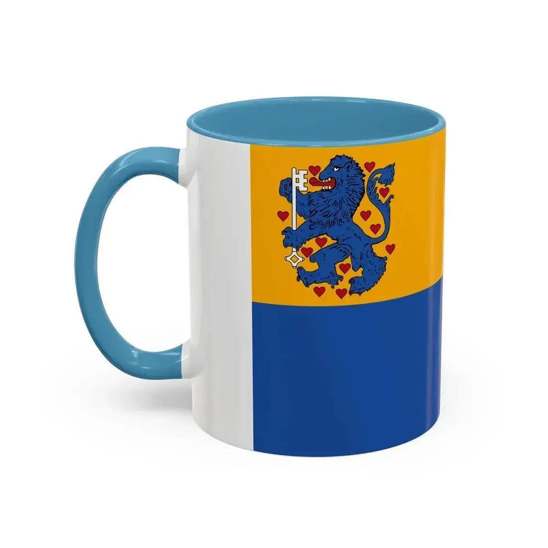 Flag of Harburg Germany - Accent Coffee Mug - Go Mug Yourself