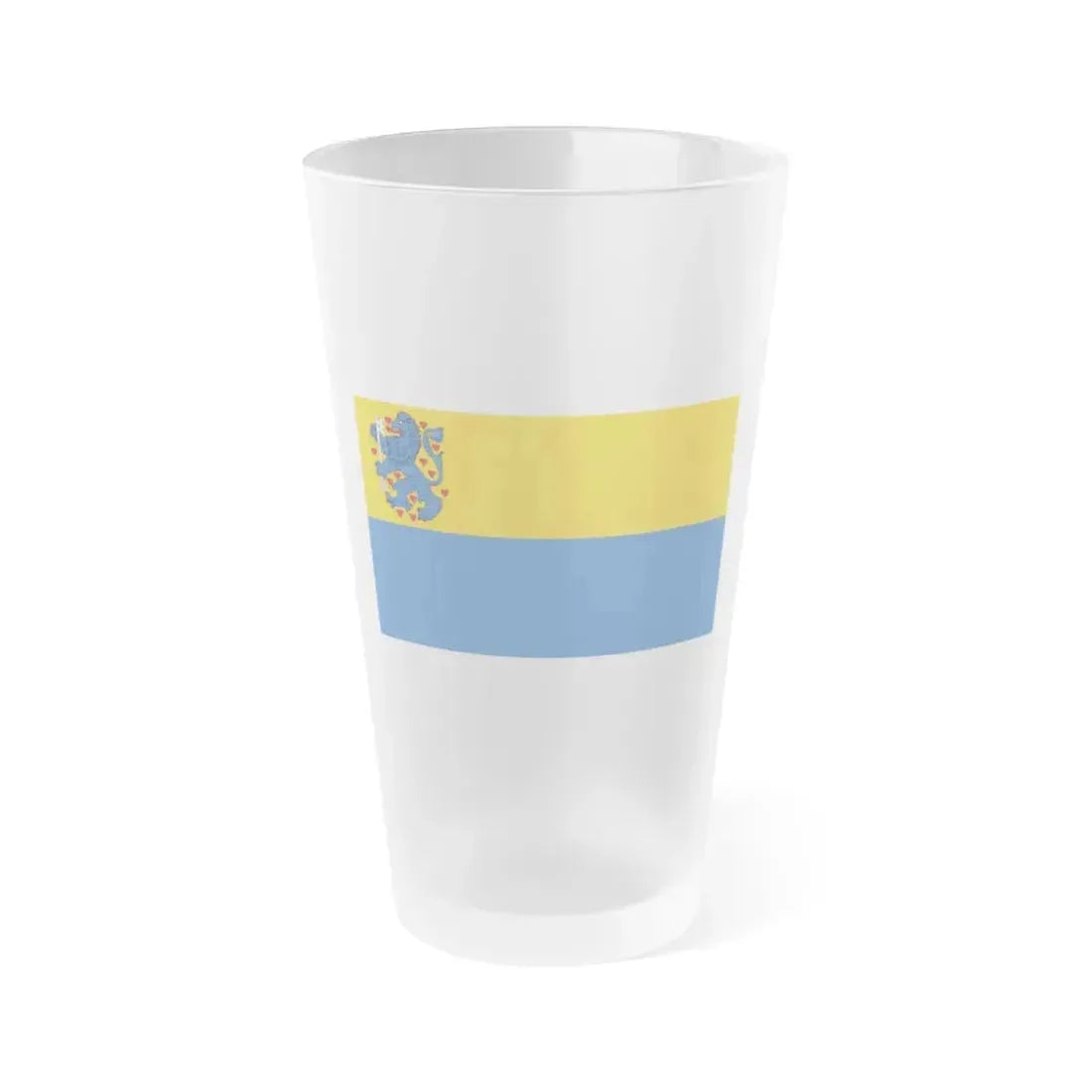 Flag of Harburg Germany - Frosted Pint Glass 16oz 16oz Frosted - Go Mug Yourself