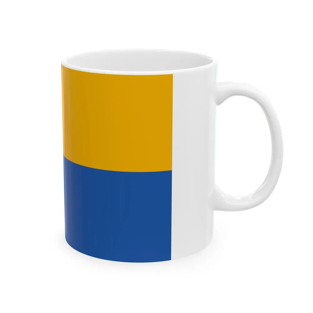 Flag of Harburg Germany - White Coffee Mug-Go Mug Yourself