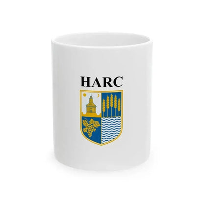 Flag of Harc (Hungary) White Coffee Mug 11oz - Go Mug Yourself
