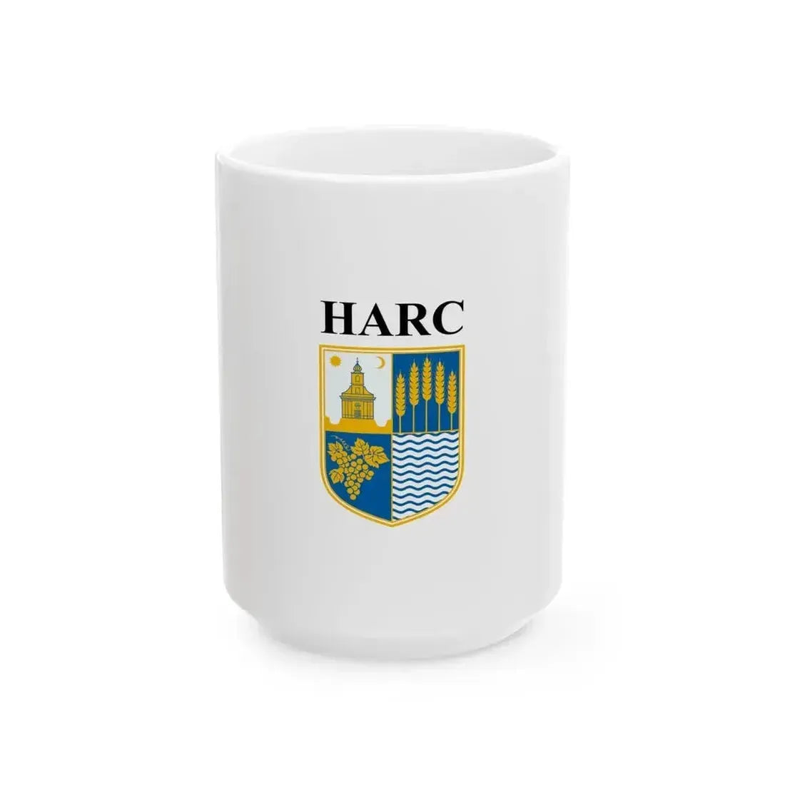 Flag of Harc (Hungary) White Coffee Mug 15oz - Go Mug Yourself
