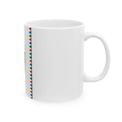 Flag of Harc variant (Hungary) White Coffee Mug - Go Mug Yourself