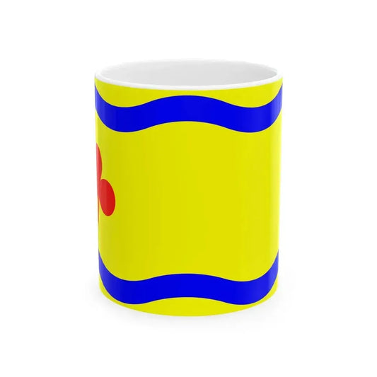 Flag of Hardenberg (Netherlands) White Coffee Mug 11oz - Go Mug Yourself