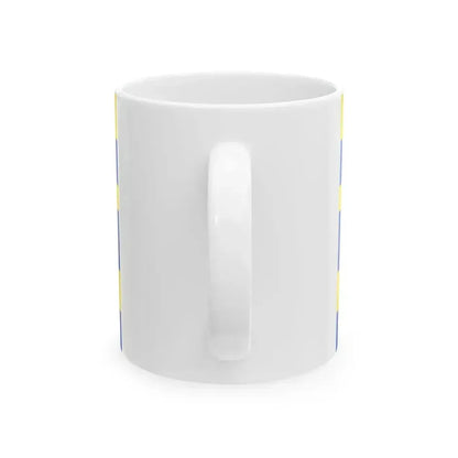Flag of Harderwijk (Netherlands) White Coffee Mug - Go Mug Yourself