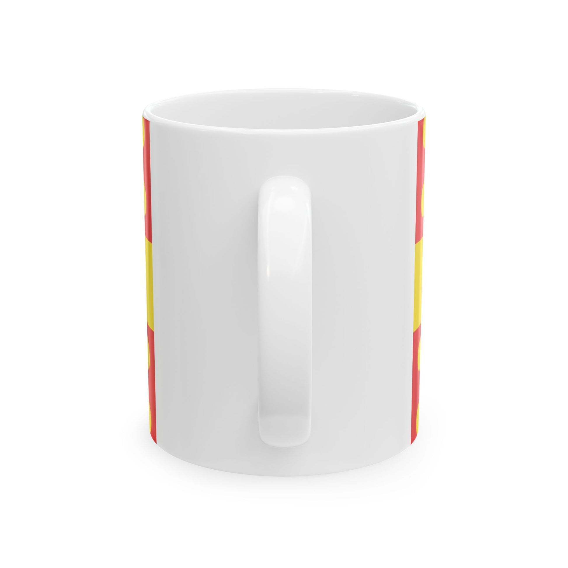 Flag of Harelbeke (Belgium) White Coffee Mug-Go Mug Yourself