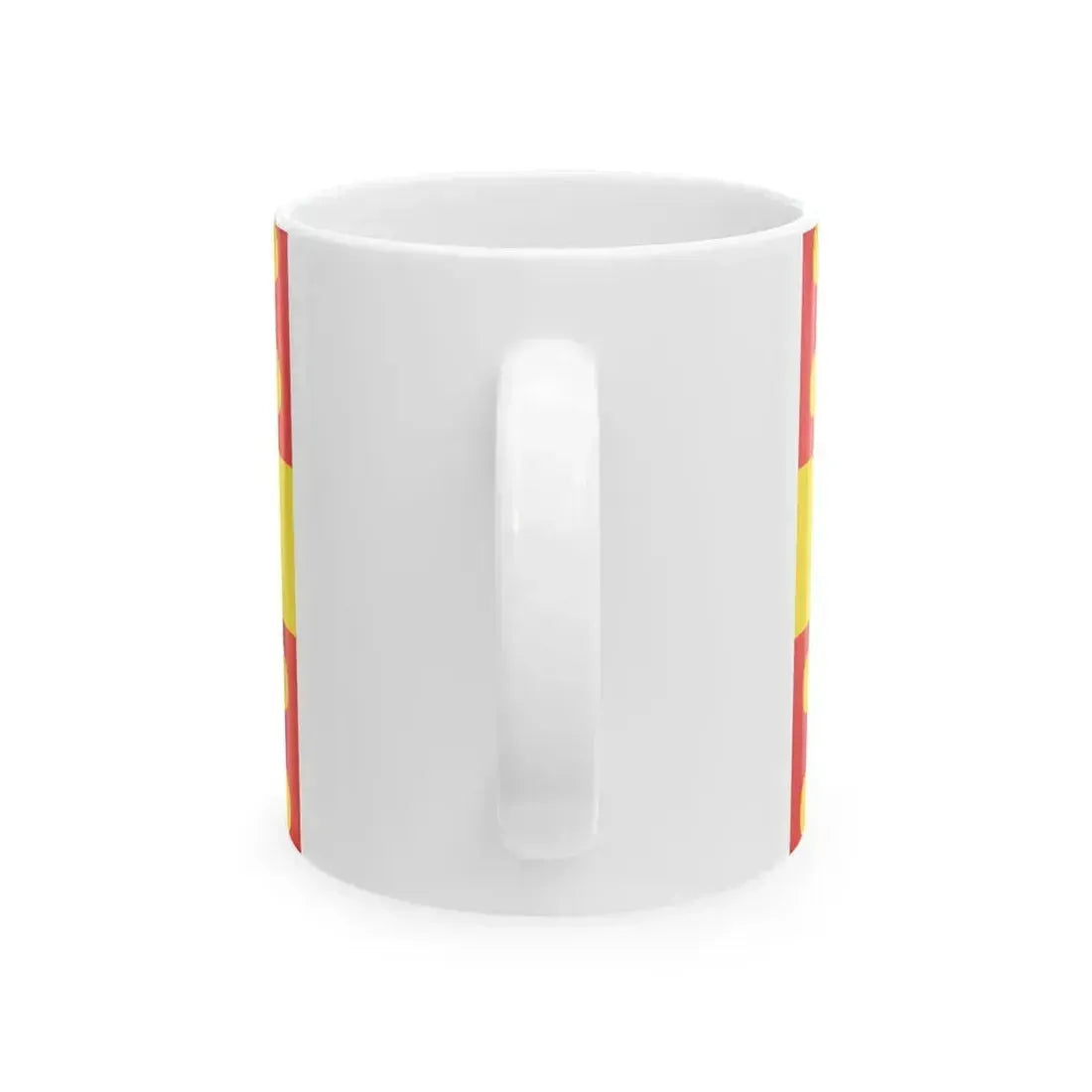 Flag of Harelbeke (Belgium) White Coffee Mug - Go Mug Yourself