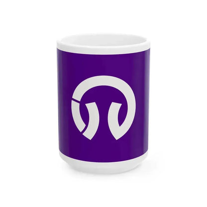 Flag of Harima Hyogo (Japan) White Coffee Mug 15oz - Go Mug Yourself