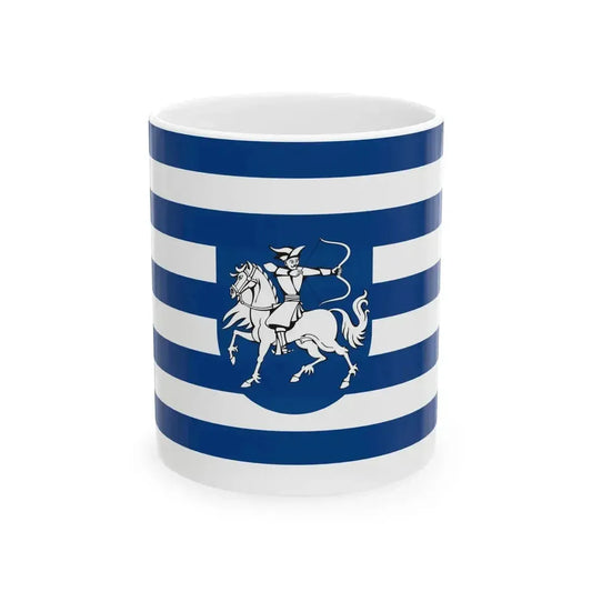 Flag of Harkakotony (Hungary) White Coffee Mug 11oz - Go Mug Yourself
