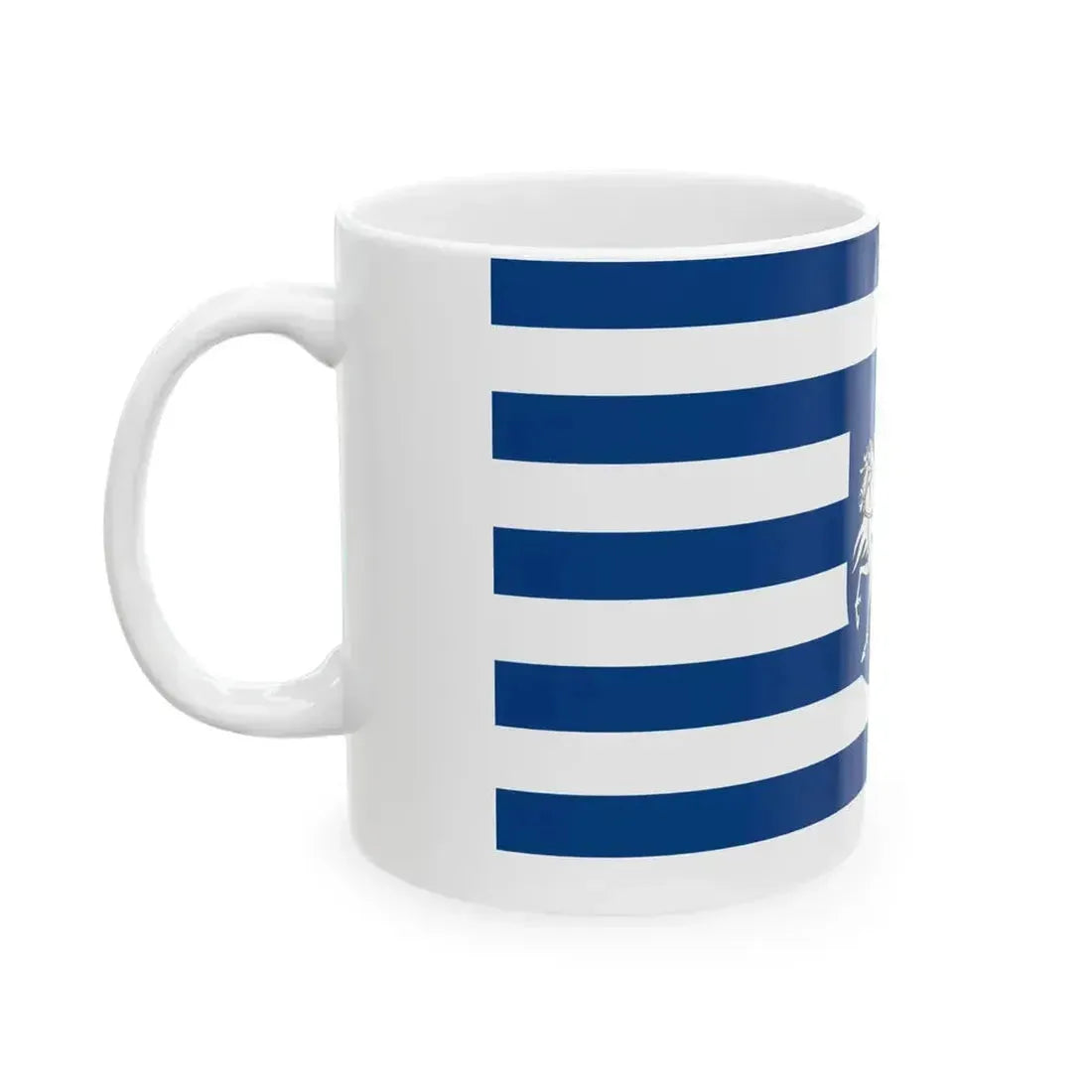 Flag of Harkakotony (Hungary) White Coffee Mug - Go Mug Yourself