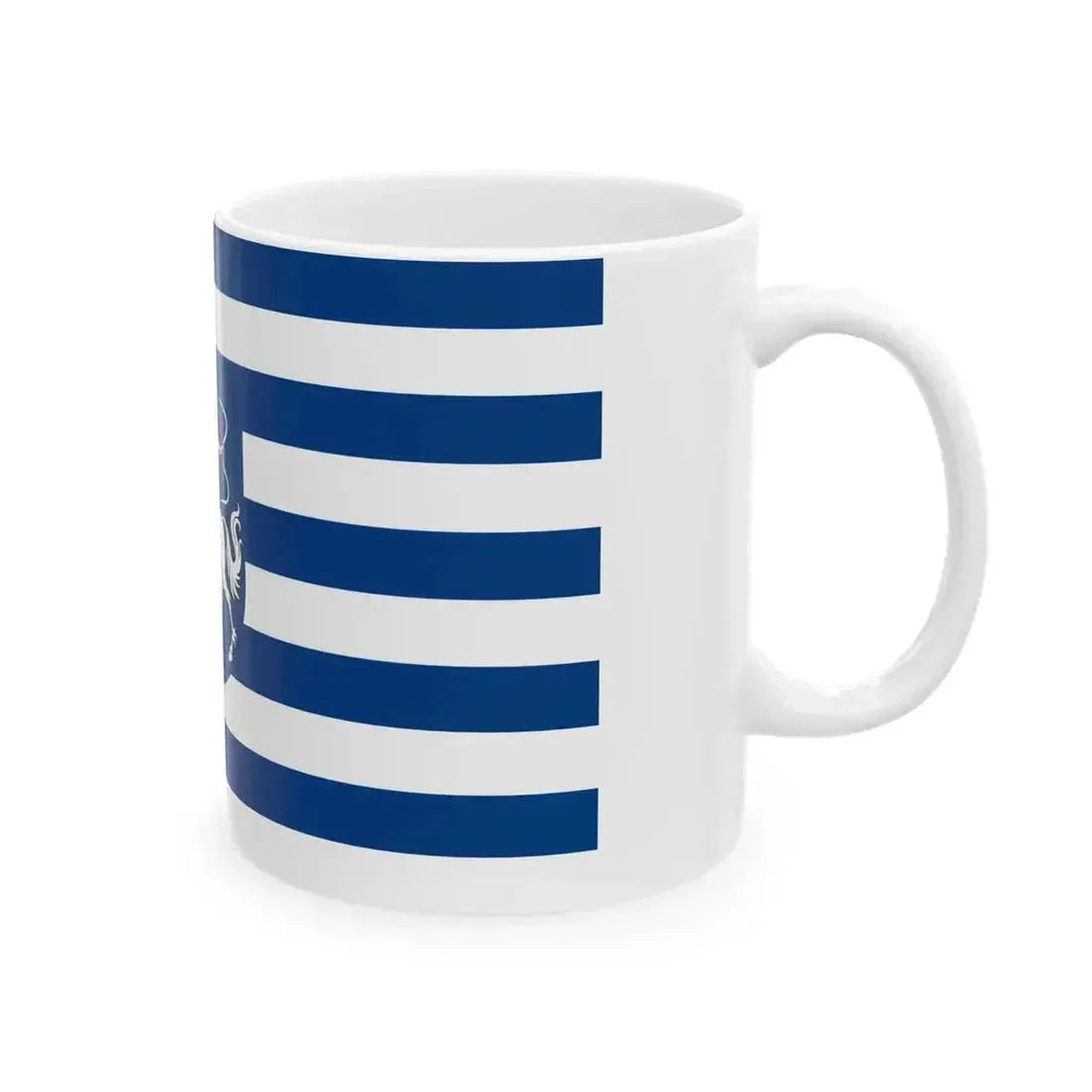 Flag of Harkakotony (Hungary) White Coffee Mug - Go Mug Yourself