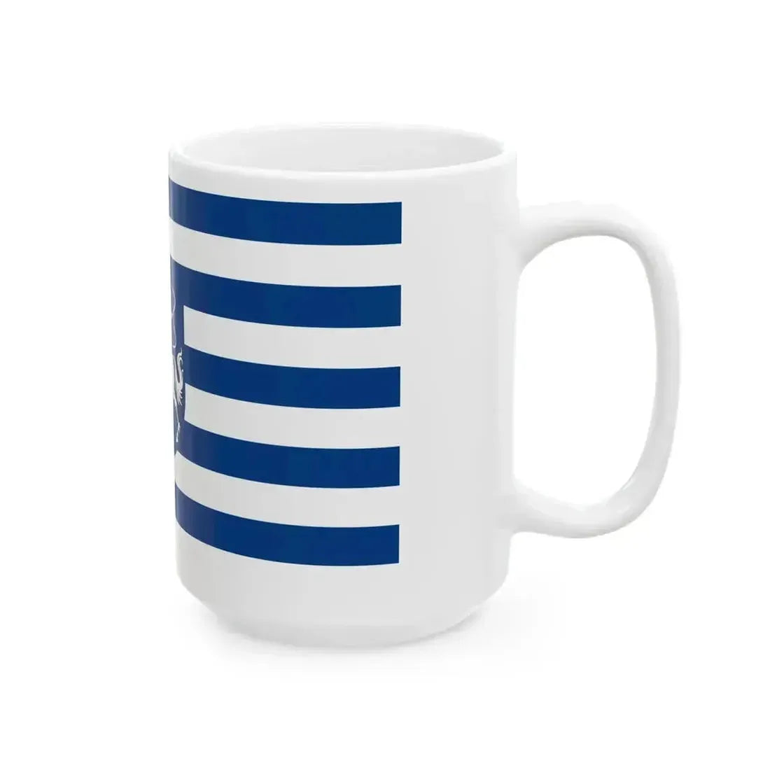 Flag of Harkakotony (Hungary) White Coffee Mug - Go Mug Yourself