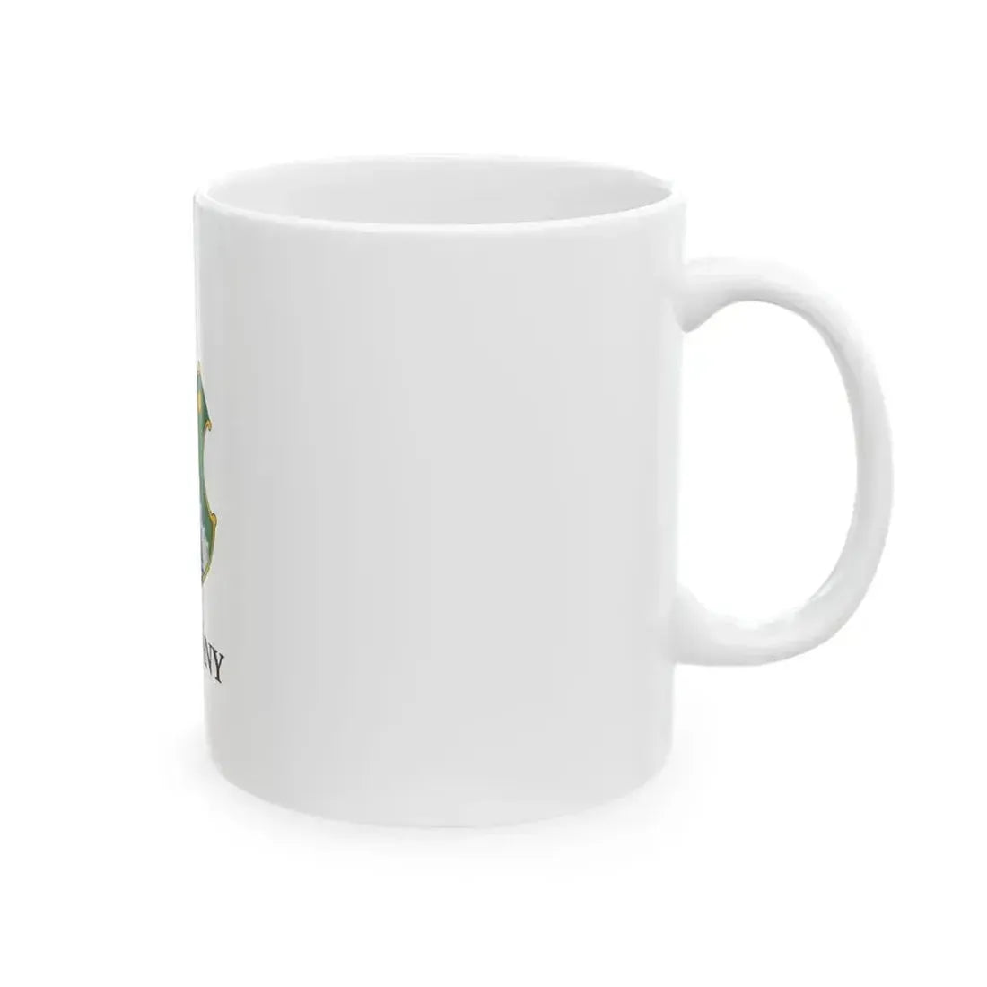 Flag of Harkany (Hungary) White Coffee Mug - Go Mug Yourself