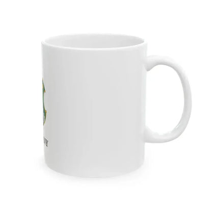 Flag of Harkany (Hungary) White Coffee Mug - Go Mug Yourself
