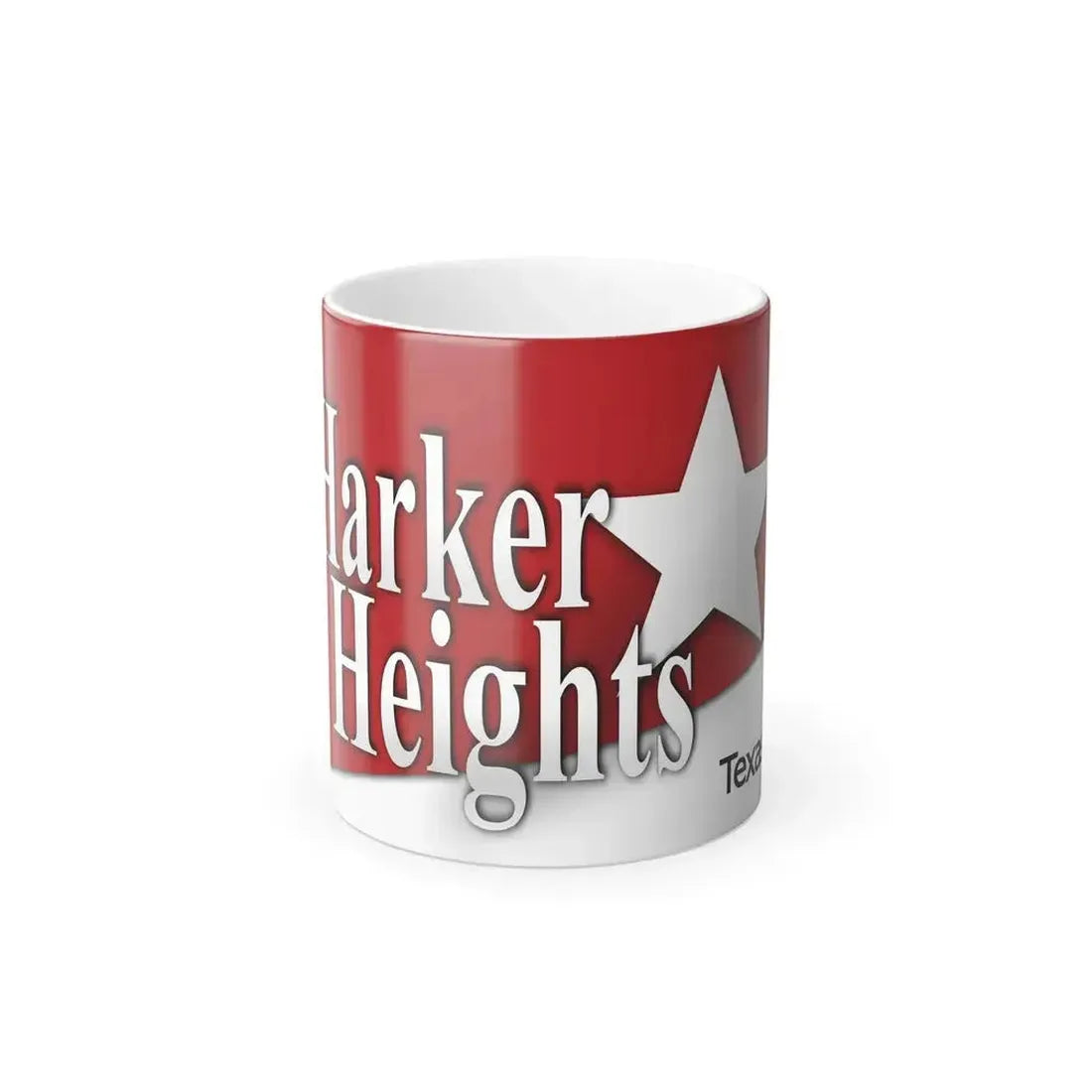 Flag of Harker Heights, Texas - Color Changing Coffee Mug 11oz - Go Mug Yourself