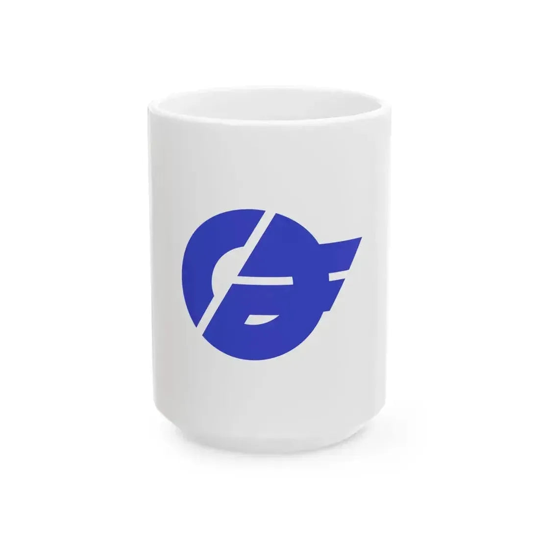 Flag of Haruhi Aichi 1973-2009 (Japan) White Coffee Mug 15oz - Go Mug Yourself