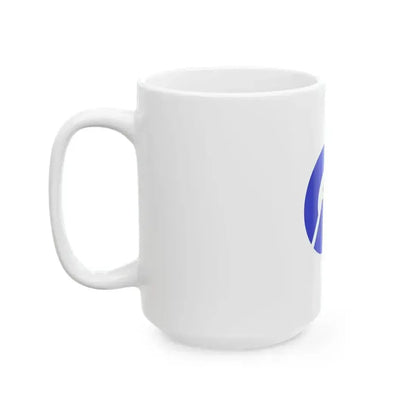 Flag of Haruhi Aichi 1973-2009 (Japan) White Coffee Mug - Go Mug Yourself