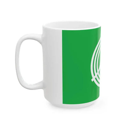 Flag of Haruno Shizuoka 1967-2005 (Japan) White Coffee Mug - Go Mug Yourself