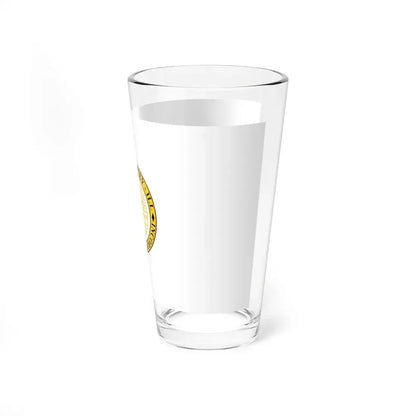 Flag of Harvey Illinois (United States) Pint Glass 16oz - Go Mug Yourself