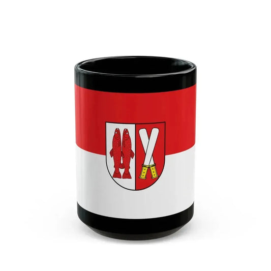 Flag of Harz Germany - Black Coffee Mug 15oz - Go Mug Yourself